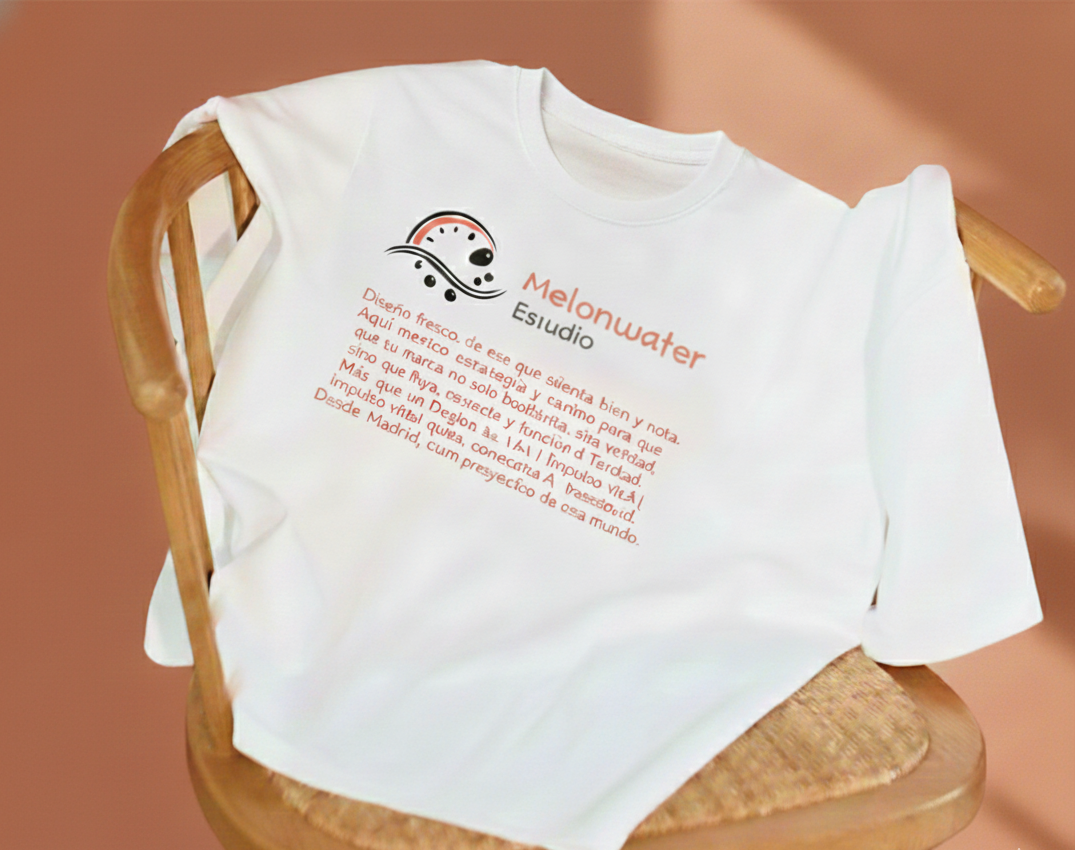 camiseta melonwater estudio